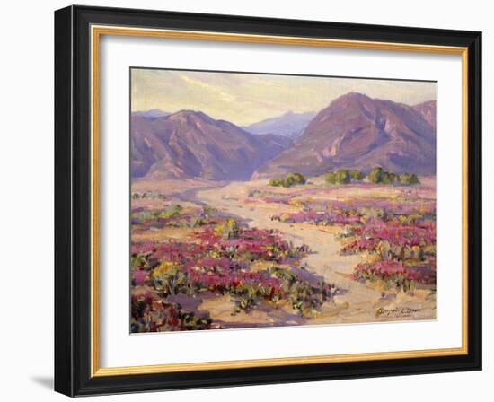 Spring Bloom in the Desert-Benjamin Chambers-Framed Art Print