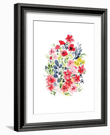 Spring Blooms I-Sara Berrenson-Framed Art Print