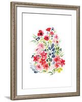 Spring Blooms II-Sara Berrenson-Framed Art Print