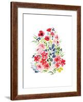 Spring Blooms II-Sara Berrenson-Framed Art Print