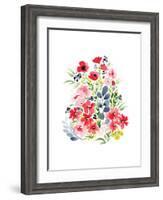 Spring Blooms II-Sara Berrenson-Framed Art Print