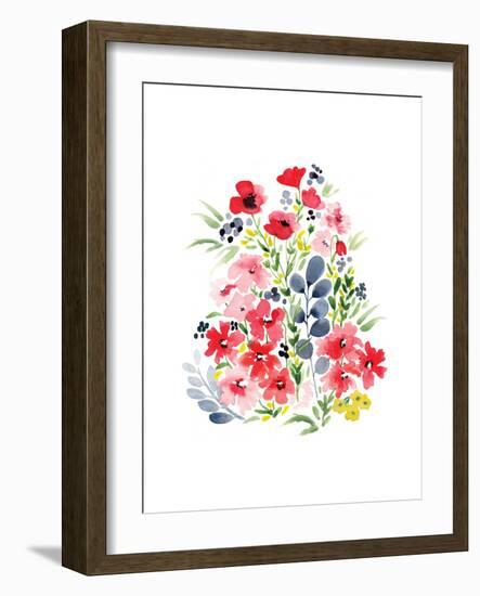 Spring Blooms II-Sara Berrenson-Framed Art Print