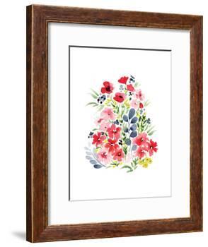 Spring Blooms II-Sara Berrenson-Framed Art Print