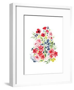 Spring Blooms II-Sara Berrenson-Framed Art Print