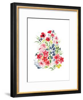 Spring Blooms II-Sara Berrenson-Framed Art Print