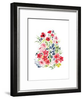 Spring Blooms II-Sara Berrenson-Framed Art Print
