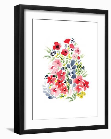 Spring Blooms II-Sara Berrenson-Framed Art Print