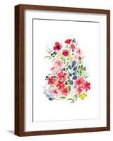 Spring Blooms II-Sara Berrenson-Framed Art Print