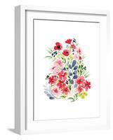 Spring Blooms II-Sara Berrenson-Framed Art Print