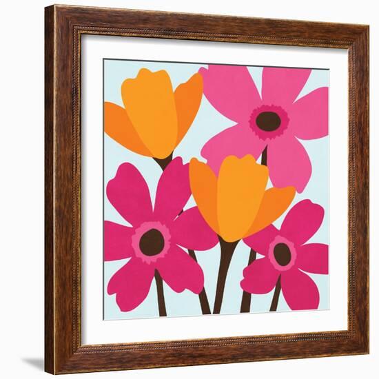 Spring Blooms II-N. Harbick-Framed Art Print