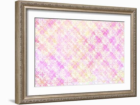 Spring Blooms Pattern 03-LightBoxJournal-Framed Giclee Print