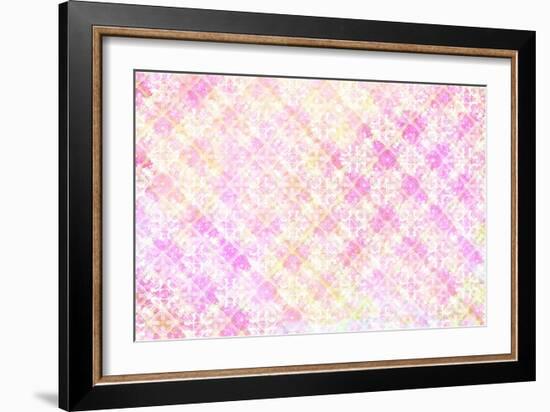 Spring Blooms Pattern 03-LightBoxJournal-Framed Giclee Print