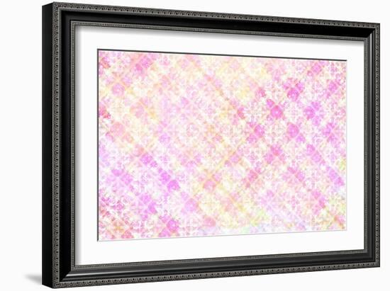 Spring Blooms Pattern 03-LightBoxJournal-Framed Giclee Print