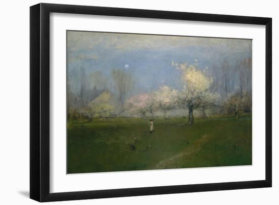 Spring Blossoms, Montclair, New Jersey, c.1891-George Snr. Inness-Framed Giclee Print