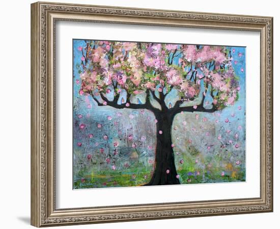 Spring Blossoms Tree-Blenda Tyvoll-Framed Giclee Print