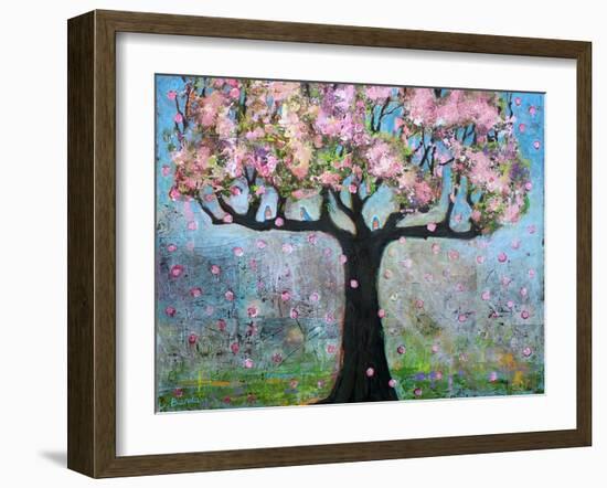 Spring Blossoms Tree-Blenda Tyvoll-Framed Giclee Print