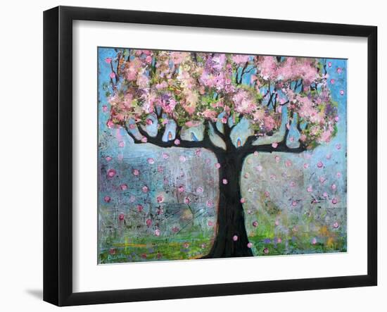 Spring Blossoms Tree-Blenda Tyvoll-Framed Giclee Print