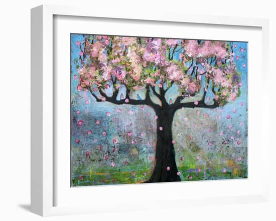 Spring Blossoms Tree-Blenda Tyvoll-Framed Giclee Print