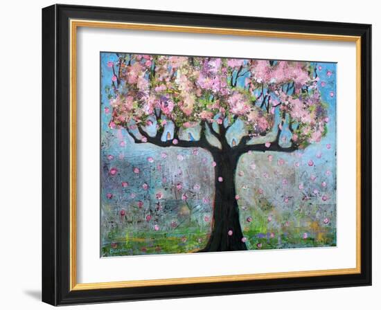 Spring Blossoms Tree-Blenda Tyvoll-Framed Giclee Print