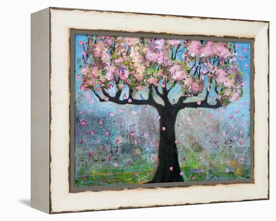 Spring Blossoms Tree-Blenda Tyvoll-Framed Premier Image Canvas