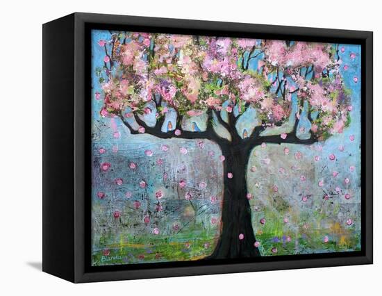 Spring Blossoms Tree-Blenda Tyvoll-Framed Premier Image Canvas