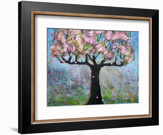 Spring Blossoms Tree-Blenda Tyvoll-Framed Giclee Print