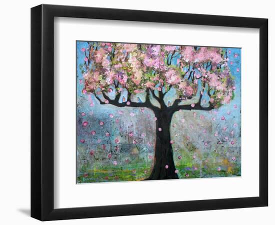 Spring Blossoms Tree-Blenda Tyvoll-Framed Giclee Print