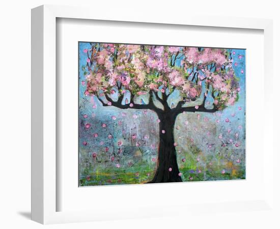 Spring Blossoms Tree-Blenda Tyvoll-Framed Giclee Print