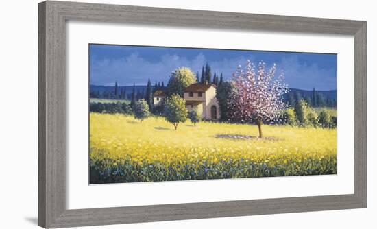 Spring Blossoms-David Short-Framed Giclee Print