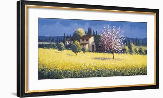 Spring Blossoms-David Short-Framed Giclee Print