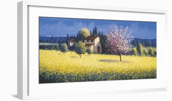 Spring Blossoms-David Short-Framed Giclee Print