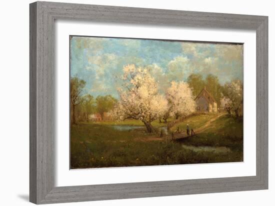 Spring Blossoms-Julian Robert Onderdonk-Framed Giclee Print