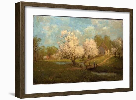 Spring Blossoms-Julian Robert Onderdonk-Framed Giclee Print