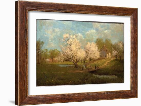 Spring Blossoms-Julian Robert Onderdonk-Framed Giclee Print