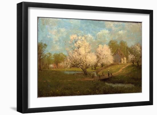 Spring Blossoms-Julian Robert Onderdonk-Framed Giclee Print