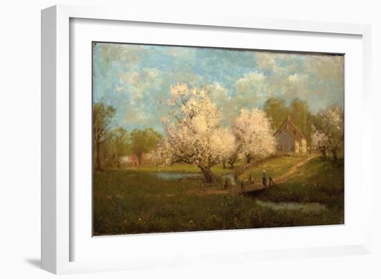 Spring Blossoms-Julian Robert Onderdonk-Framed Giclee Print