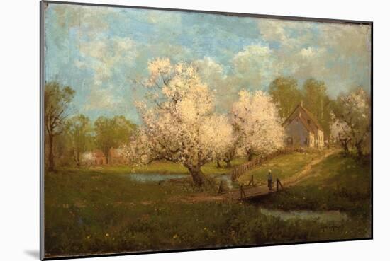 Spring Blossoms-Julian Robert Onderdonk-Mounted Giclee Print