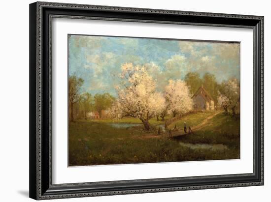 Spring Blossoms-Julian Robert Onderdonk-Framed Giclee Print