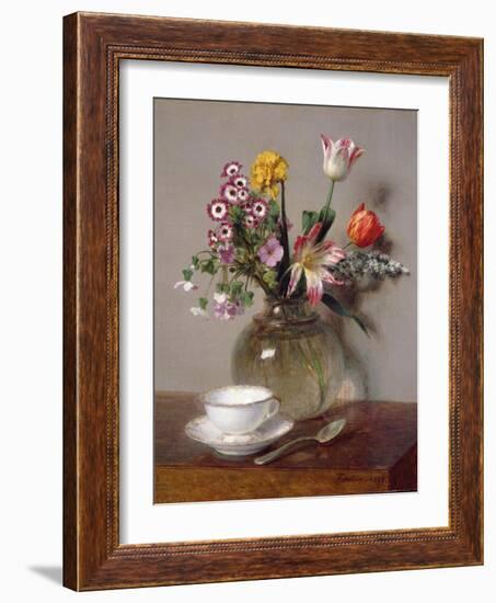 Spring Bouquet, 1865-Henri Fantin-Latour-Framed Giclee Print