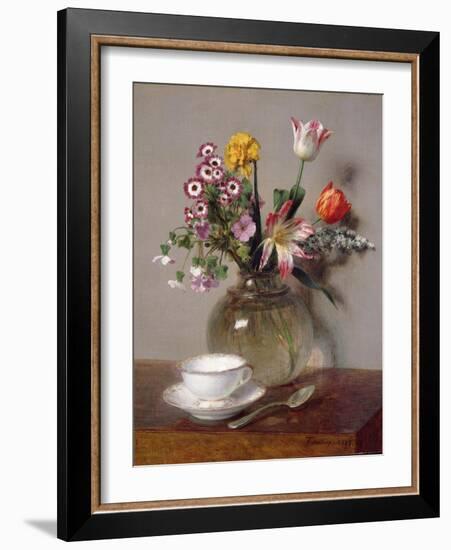 Spring Bouquet, 1865-Henri Fantin-Latour-Framed Giclee Print