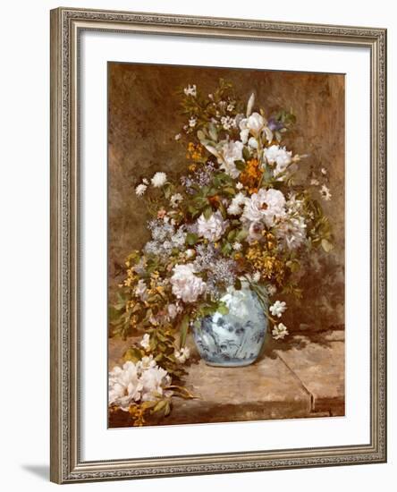 Spring Bouquet, 1866-Pierre-Auguste Renoir-Framed Art Print