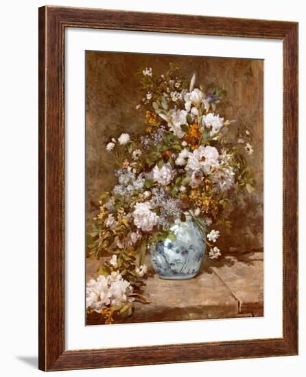 Spring Bouquet, 1866-Pierre-Auguste Renoir-Framed Art Print