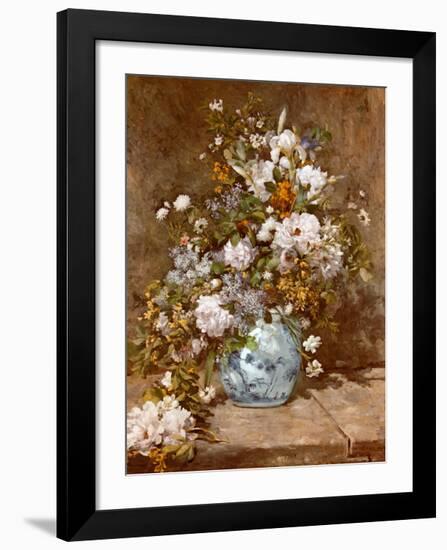 Spring Bouquet, 1866-Pierre-Auguste Renoir-Framed Art Print