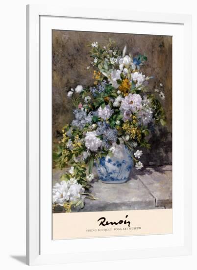 Spring Bouquet, 1866-Pierre-Auguste Renoir-Framed Art Print