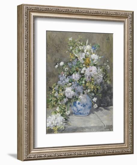 Spring Bouquet, 1866-Pierre-Auguste Renoir-Framed Art Print