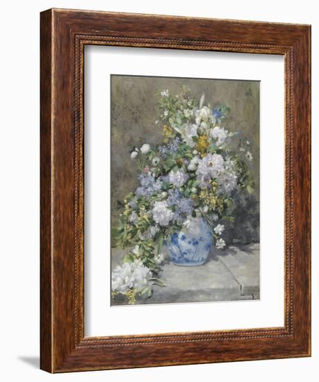 Spring Bouquet, 1866-Pierre-Auguste Renoir-Framed Art Print