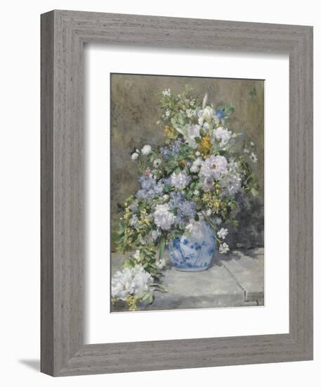 Spring Bouquet, 1866-Pierre-Auguste Renoir-Framed Art Print