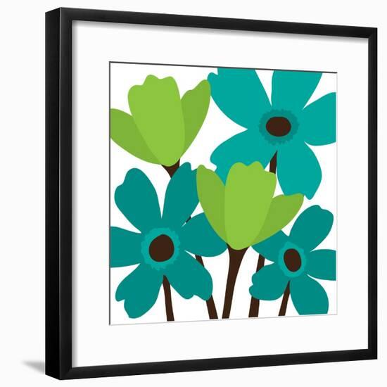 Spring Bouquet II-N. Harbick-Framed Art Print