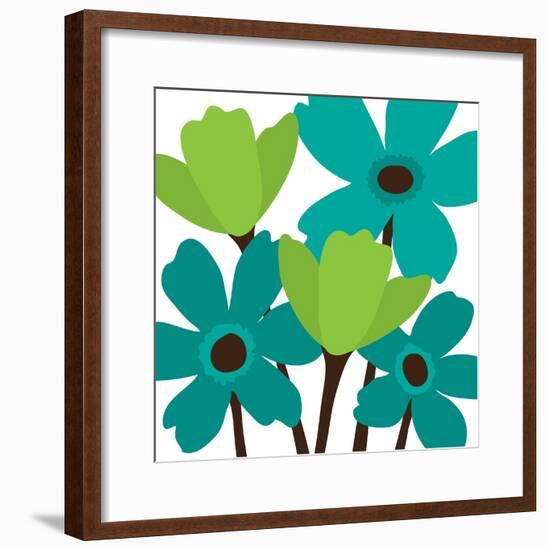 Spring Bouquet II-N. Harbick-Framed Art Print