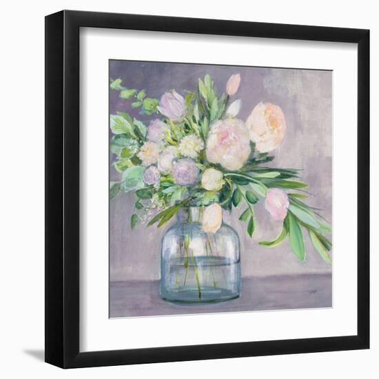 Spring Bouquet Plum Crop-Julia Purinton-Framed Art Print